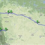 Trajet jusqu'àprès les Prairies