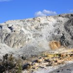 Mammoth hot spring