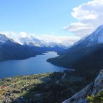 Waterton vu d'en haut